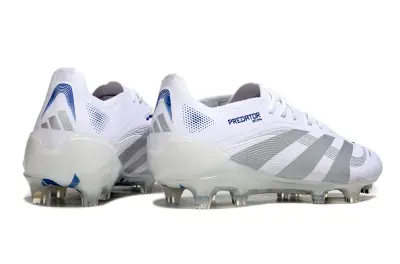Adidas Predator 25 Elite FG - White/Silver/Blue