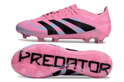 Adidas Predator 25 Elite FG - Pink/Blue Mist/Black Shadow