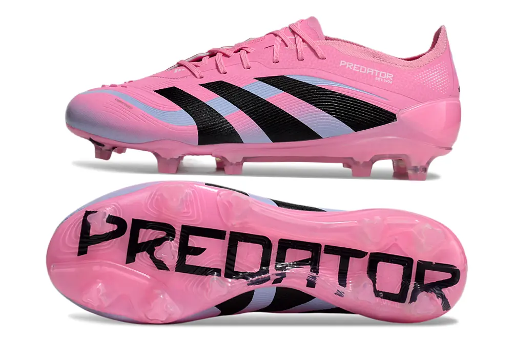Adidas Predator 25 Elite FG - Pink/Blue Mist/Black Shadow