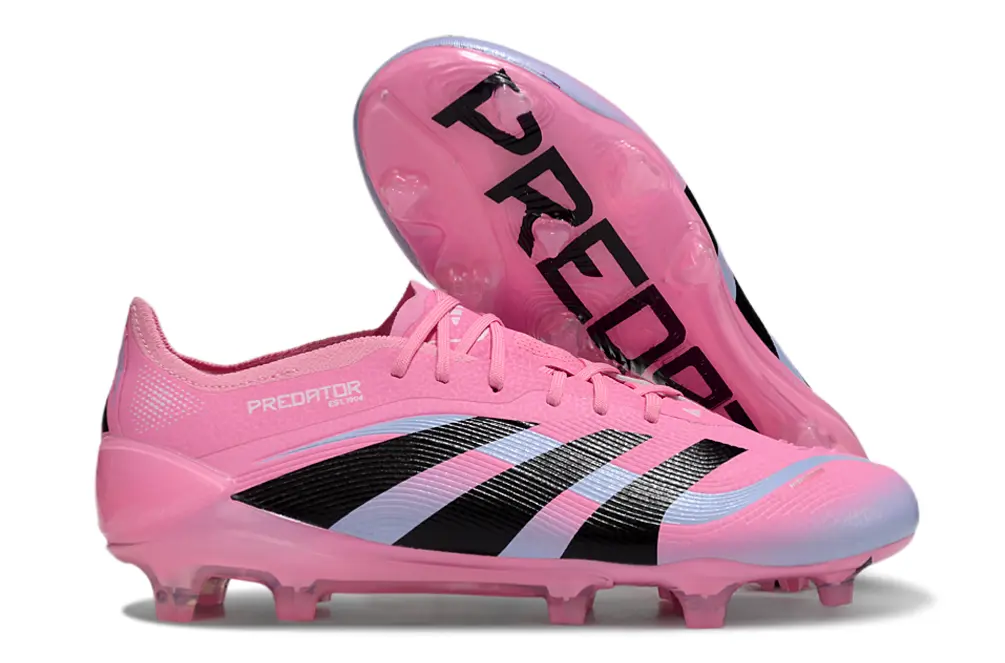 Adidas Predator 25 Elite FG - Pink/Blue Mist/Black Shadow