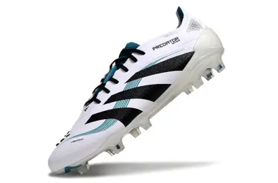 Adidas Predator 25 Elite FG - White/Black/Teal