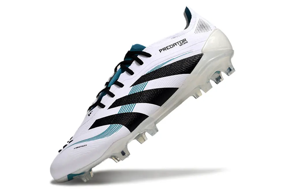 Adidas Predator 25 Elite FG - White/Black/Teal