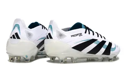 Adidas Predator 25 Elite FG - White/Black/Teal