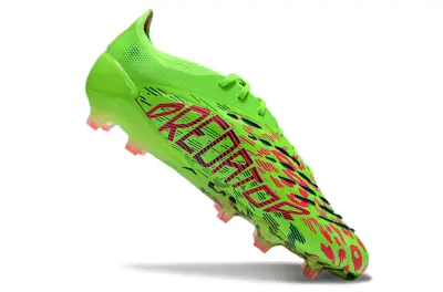 Adidas Predator 25 Elite FG - Green/Neon Green/Pink Burst