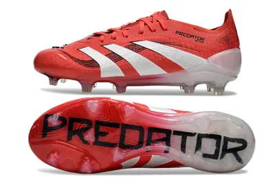Adidas Predator 25 Elite FG - Red/Bright Red/White