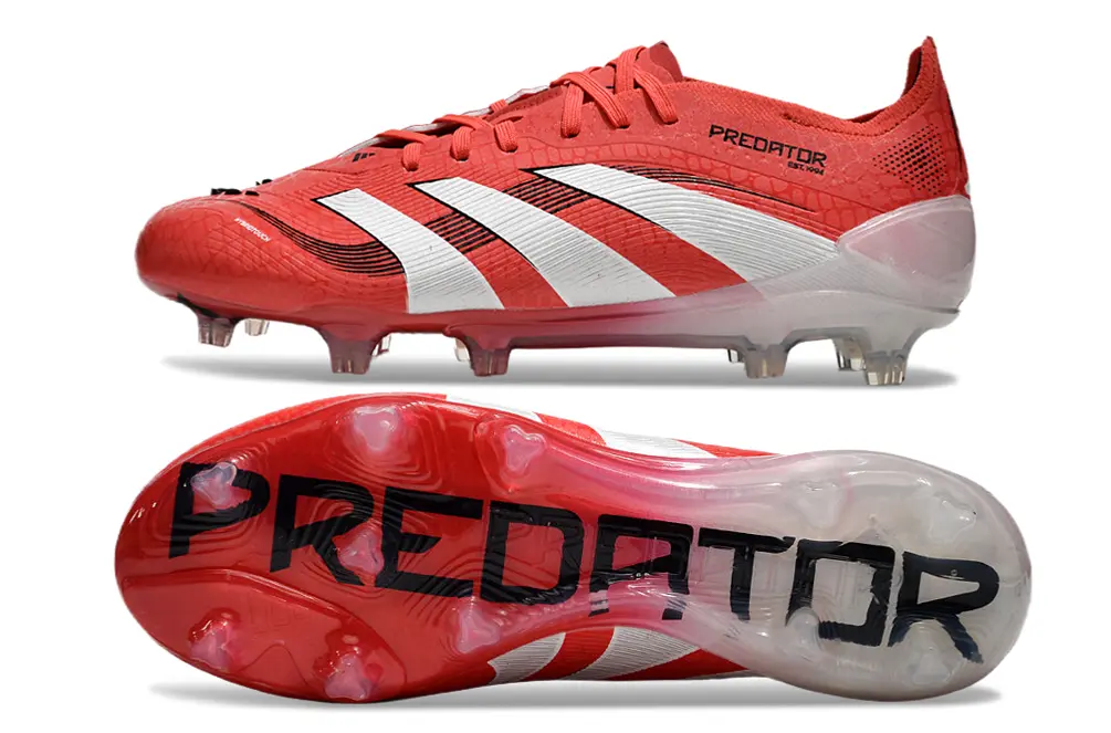 Adidas Predator 25 Elite FG - Red/Bright Red/White