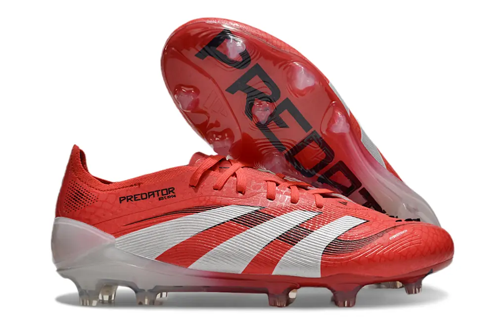 Adidas Predator 25 Elite FG - Red/Bright Red/White