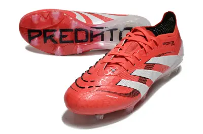 Adidas Predator 25 Elite FG - Red/Bright Red/White
