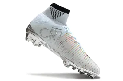 CR7 x Nike Mercurial Superfly 5 Elite FG - White/Iridescent Silver/Black