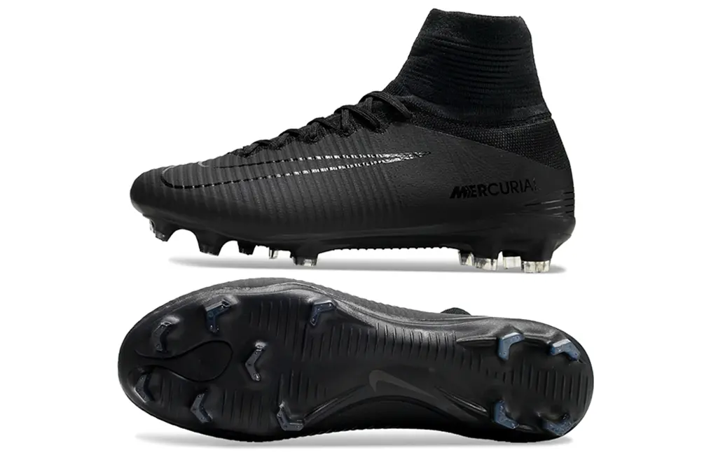 Nike Mercurial Superfly 5 Elite FG - Black/Midnight Black/Shadow Grey