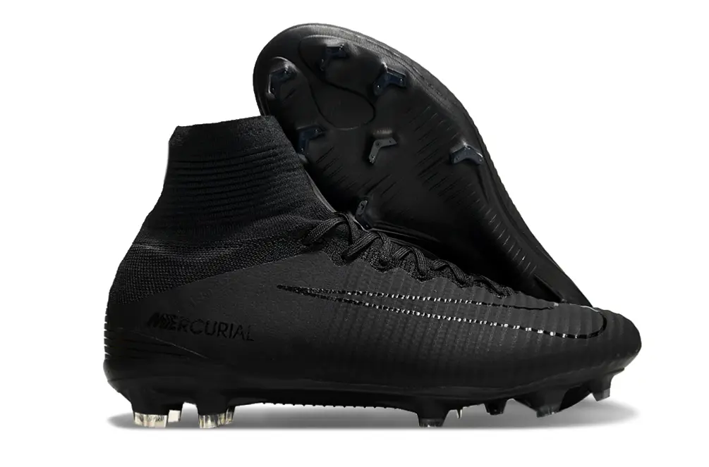 Nike Mercurial Superfly 5 Elite FG - Black/Midnight Black/Shadow Grey