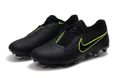 Nike Phantom Venom Elite FG - Black/Neon Green/Charcoal Gray