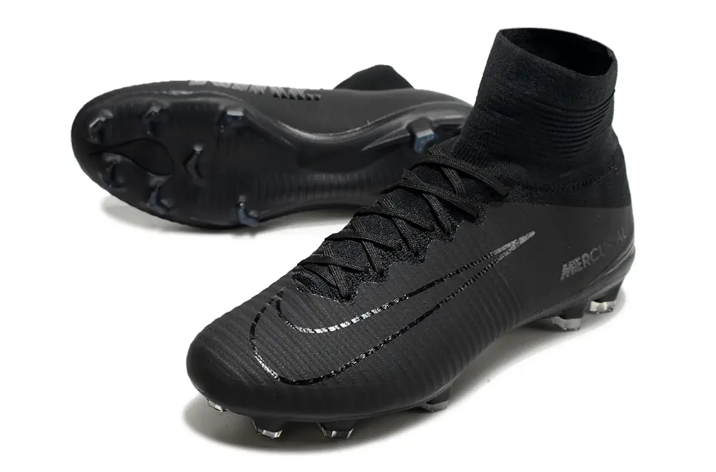 Nike Mercurial Superfly 5 Elite FG - Black/Midnight Black/Shadow Grey
