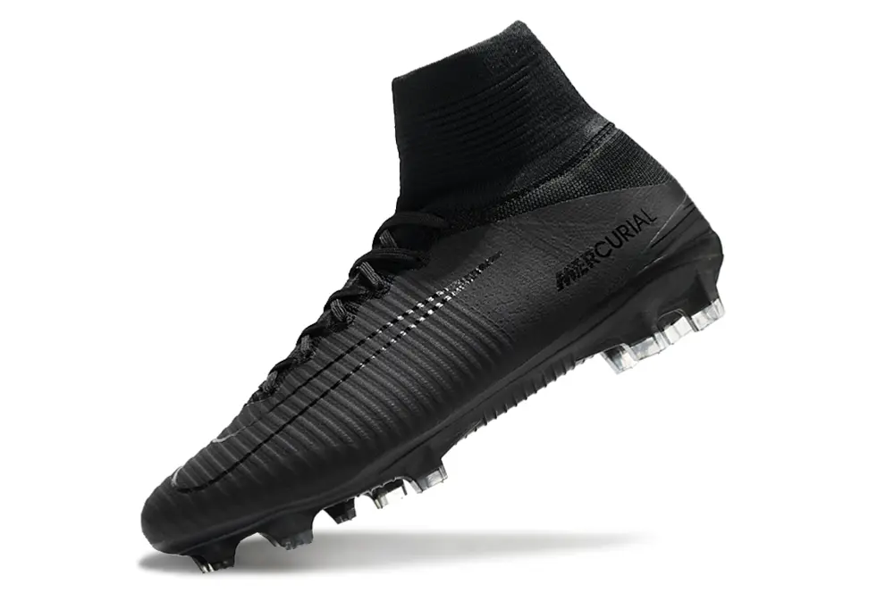 Nike Mercurial Superfly 5 Elite FG - Black/Midnight Black/Shadow Grey