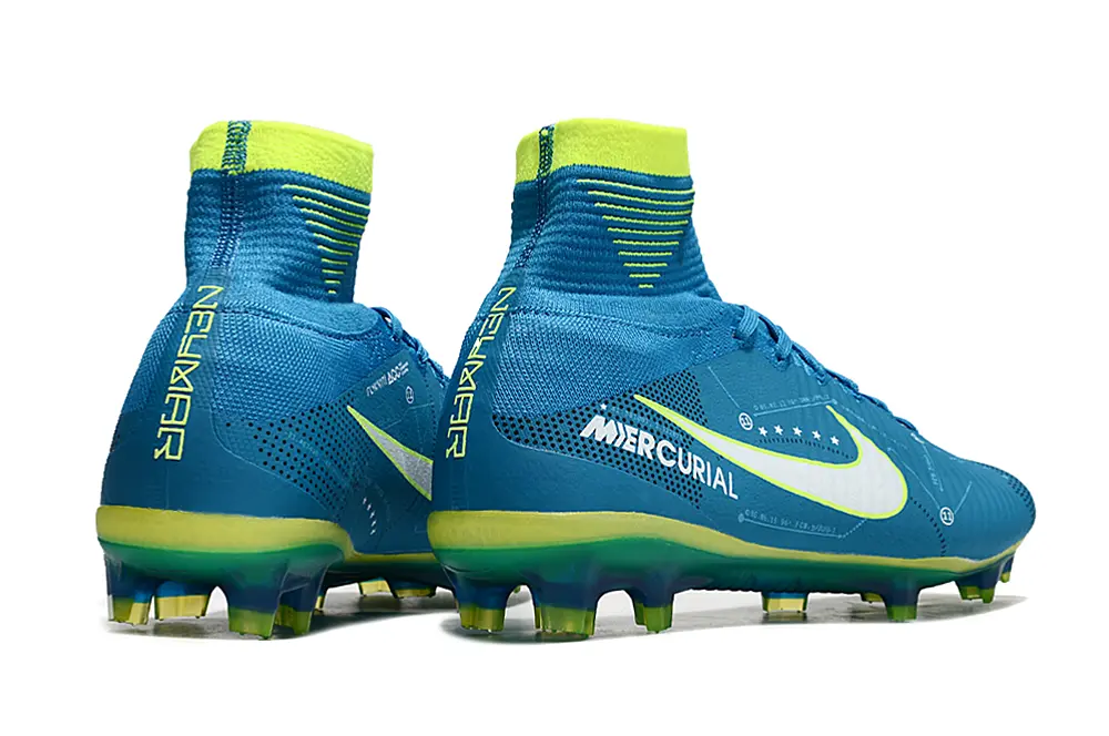 Neymar x Nike Mercurial Superfly 5 Elite FG - Blue/Electric Blue/Fresh Lime