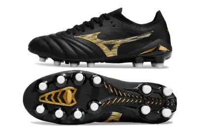 Mizuno Morelia Neo 4 Beta FG - Black/Metallic Gold/Black
