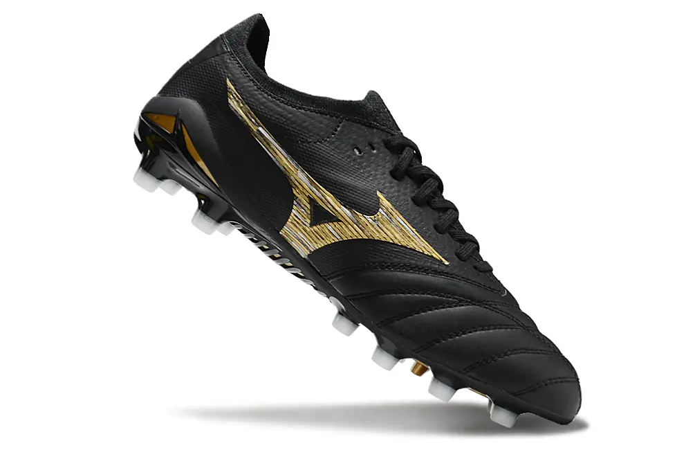 Mizuno Morelia Neo 4 Beta FG - Black/Metallic Gold/Black