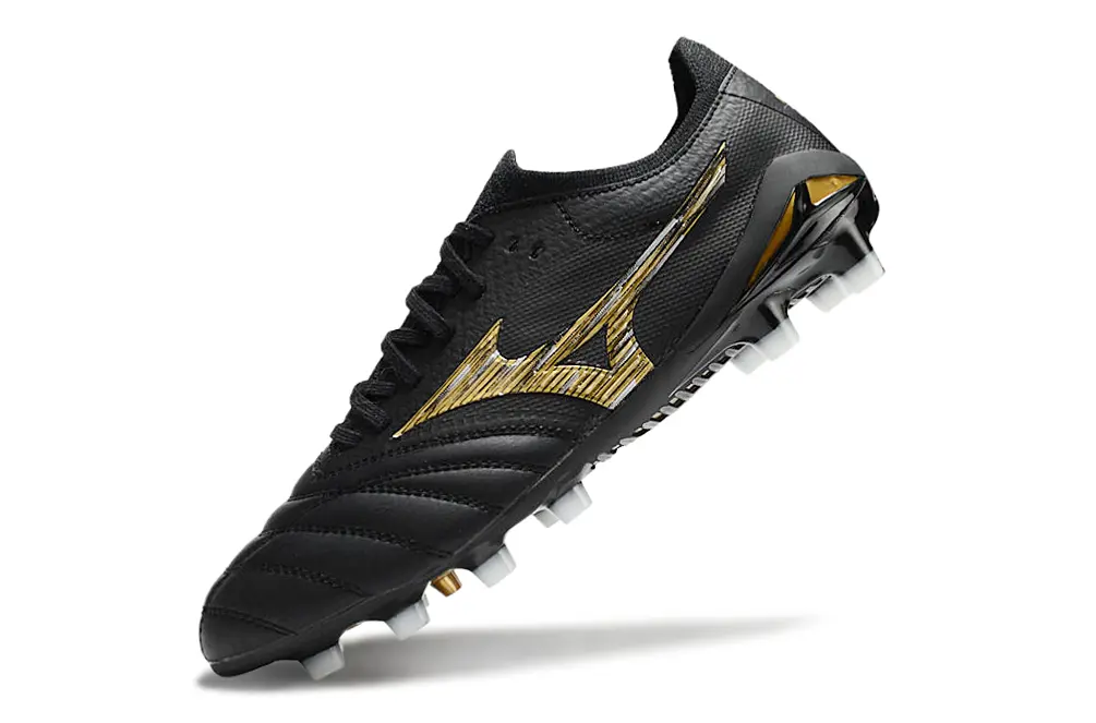 Mizuno Morelia Neo 4 Beta FG - Black/Metallic Gold/Black