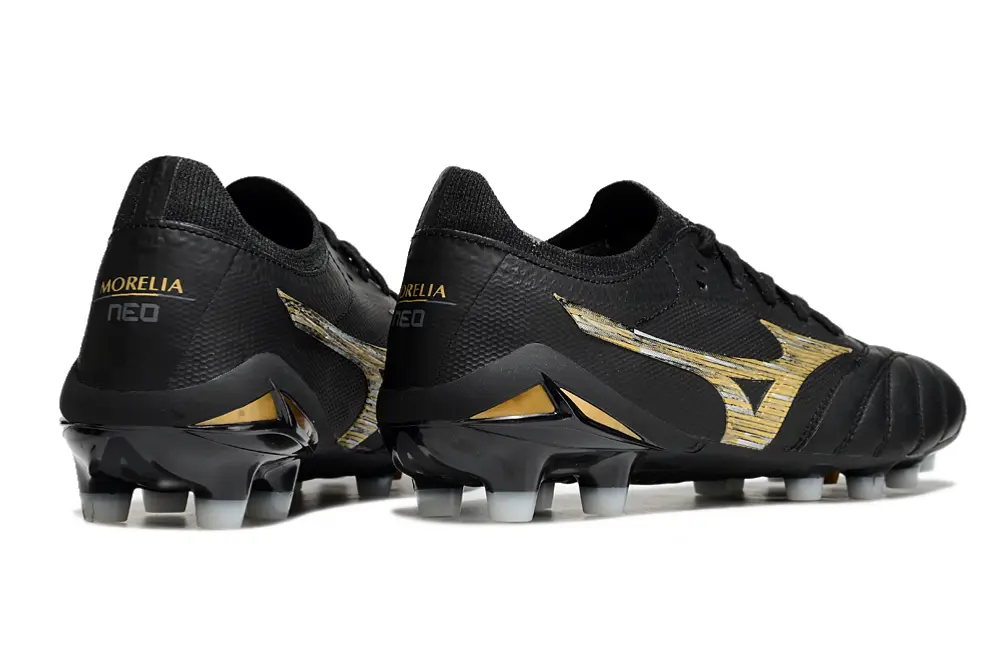Mizuno Morelia Neo 4 Beta FG - Black/Metallic Gold/Black
