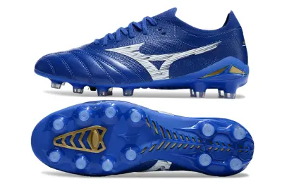 Mizuno Morelia Neo 4 Beta FG - Blue/Royal Blue/Metallic Gold