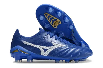 Mizuno Morelia Neo 4 Beta FG - Blue/Royal Blue/Metallic Gold