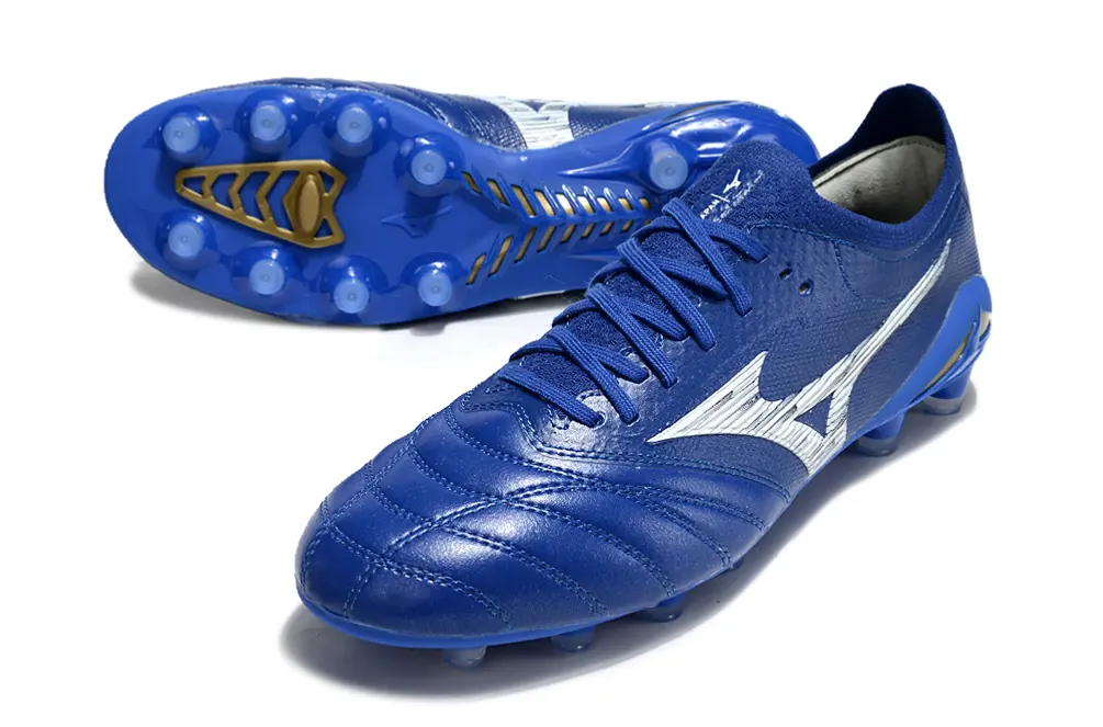 Mizuno Morelia Neo 4 Beta FG - Blue/Royal Blue/Metallic Gold