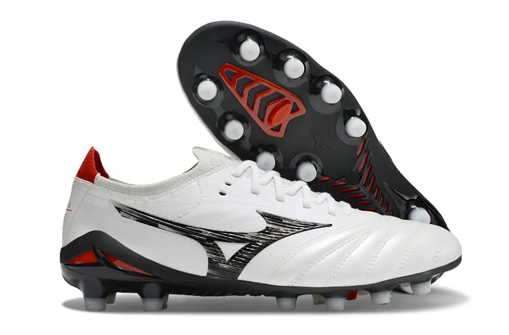 Mizuno Morelia Neo 4 Beta FG - White/Black/Red
