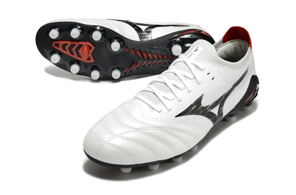 Mizuno Morelia Neo 4 Beta FG - White/Black/Red