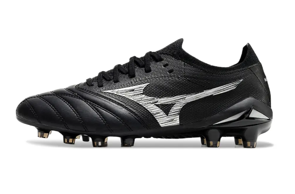 Mizuno Morelia Neo 4 Beta FG - Black/Dark Shadow/Steel Grey