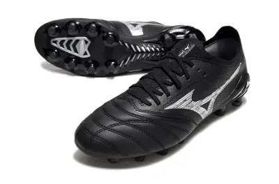 Mizuno Morelia Neo 4 Beta FG - Black/Dark Shadow/Steel Grey