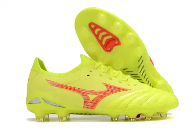 Mizuno Morelia Neo 4 Beta FG - Yellow/Neon Yellow/Dazzling Red