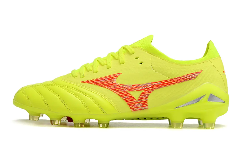 Mizuno Morelia Neo 4 Beta FG - Yellow/Neon Yellow/Dazzling Red
