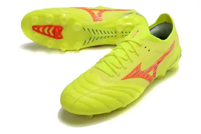 Mizuno Morelia Neo 4 Beta FG - Yellow/Neon Yellow/Dazzling Red