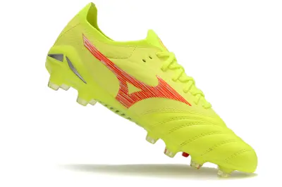 Mizuno Morelia Neo 4 Beta FG - Yellow/Neon Yellow/Dazzling Red
