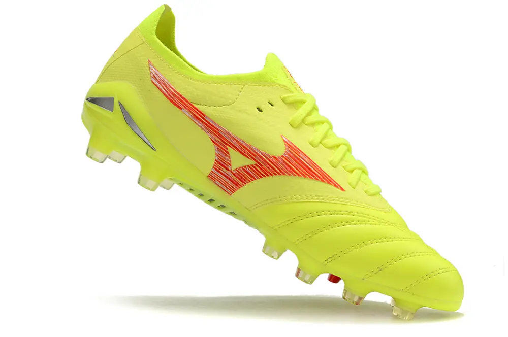 Mizuno Morelia Neo 4 Beta FG - Yellow/Neon Yellow/Dazzling Red