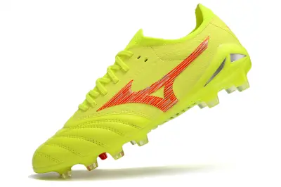 Mizuno Morelia Neo 4 Beta FG - Yellow/Neon Yellow/Dazzling Red