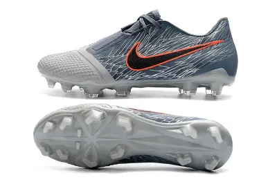 Nike Phantom Venom Elite FG - Grey/Steel Grey/Fiery Orange