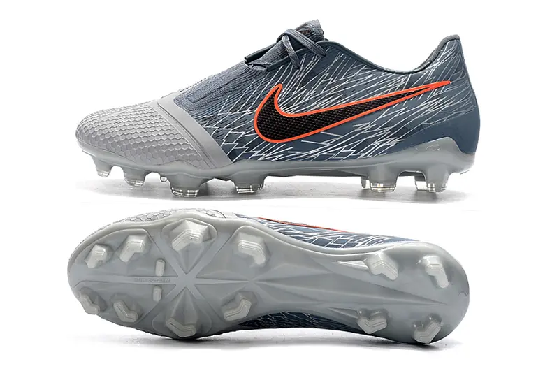 Nike Phantom Venom Elite FG - Grey/Steel Grey/Fiery Orange