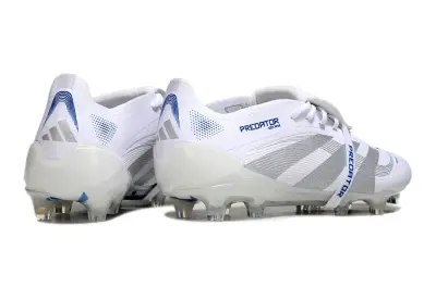 Adidas Predator 25 Elite Foldover Tongue FG - White/Silver/Blue