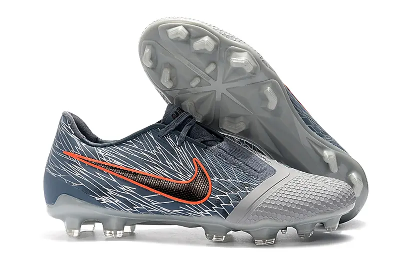 Nike Phantom Venom Elite FG - Grey/Steel Grey/Fiery Orange