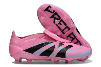 Adidas Predator 25 Elite Foldover Tongue FG - Pink/Blue Mist/Black