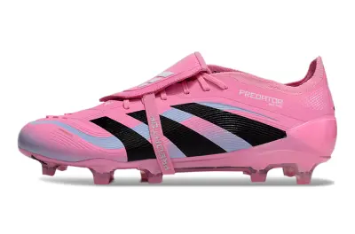 Adidas Predator 25 Elite Foldover Tongue FG - Pink/Blue Mist/Black