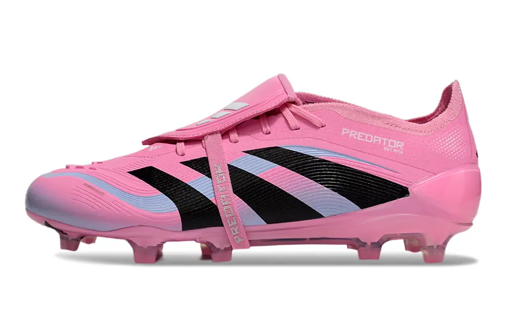 Adidas Predator 25 Elite Foldover Tongue FG - Pink/Blue Mist/Black