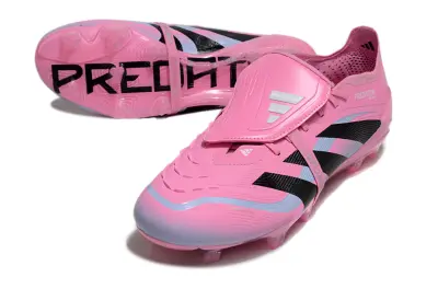 Adidas Predator 25 Elite Foldover Tongue FG - Pink/Blue Mist/Black