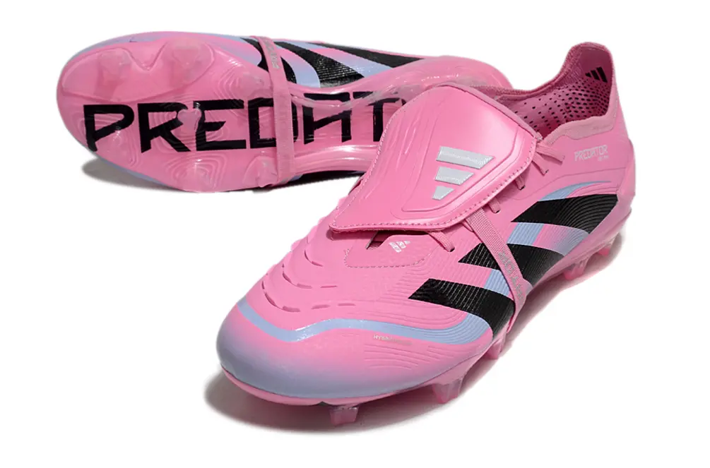 Adidas Predator 25 Elite Foldover Tongue FG - Pink/Blue Mist/Black