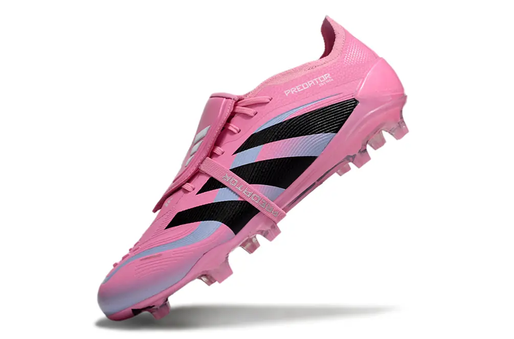 Adidas Predator 25 Elite Foldover Tongue FG - Pink/Blue Mist/Black