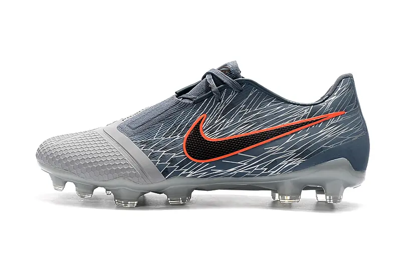 Nike Phantom Venom Elite FG - Grey/Steel Grey/Fiery Orange