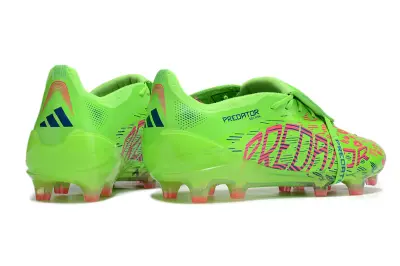 Adidas Predator 25 Elite Foldover Tongue FG - Green/Neon Green/Hot Pink