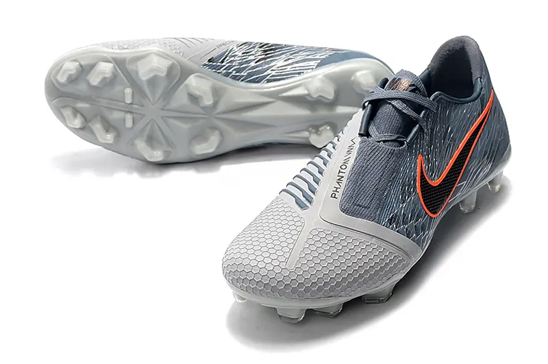Nike Phantom Venom Elite FG - Grey/Steel Grey/Fiery Orange