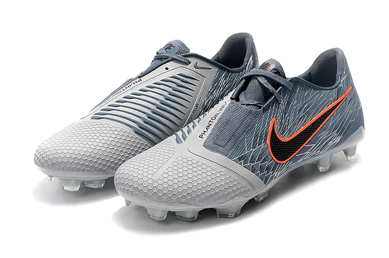 Nike Phantom Venom Elite FG - Grey/Steel Grey/Fiery Orange